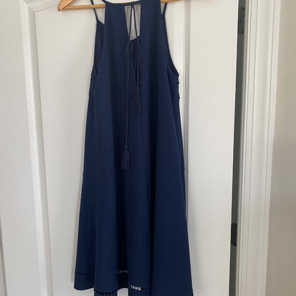 J.O.A. Los Angeles navy blue dress, small - Picture 2 of 2